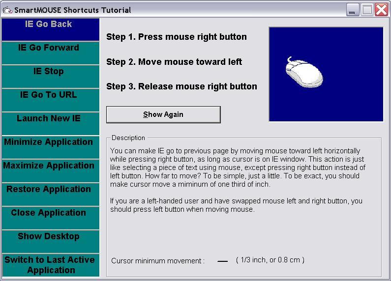 SmartMOUSE Screenshot